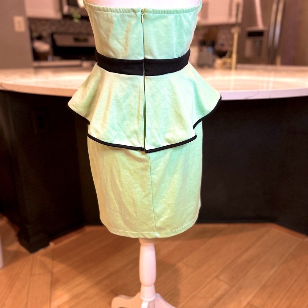 Mystic Sweet-ish Dish Mint Green Bodycon Mini Party Dress, Women’s Size Large - Picture 14 of 16